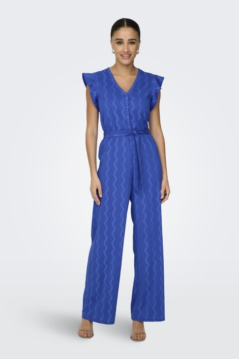 Only onldia s/s v neck jumpsuit cs jrs